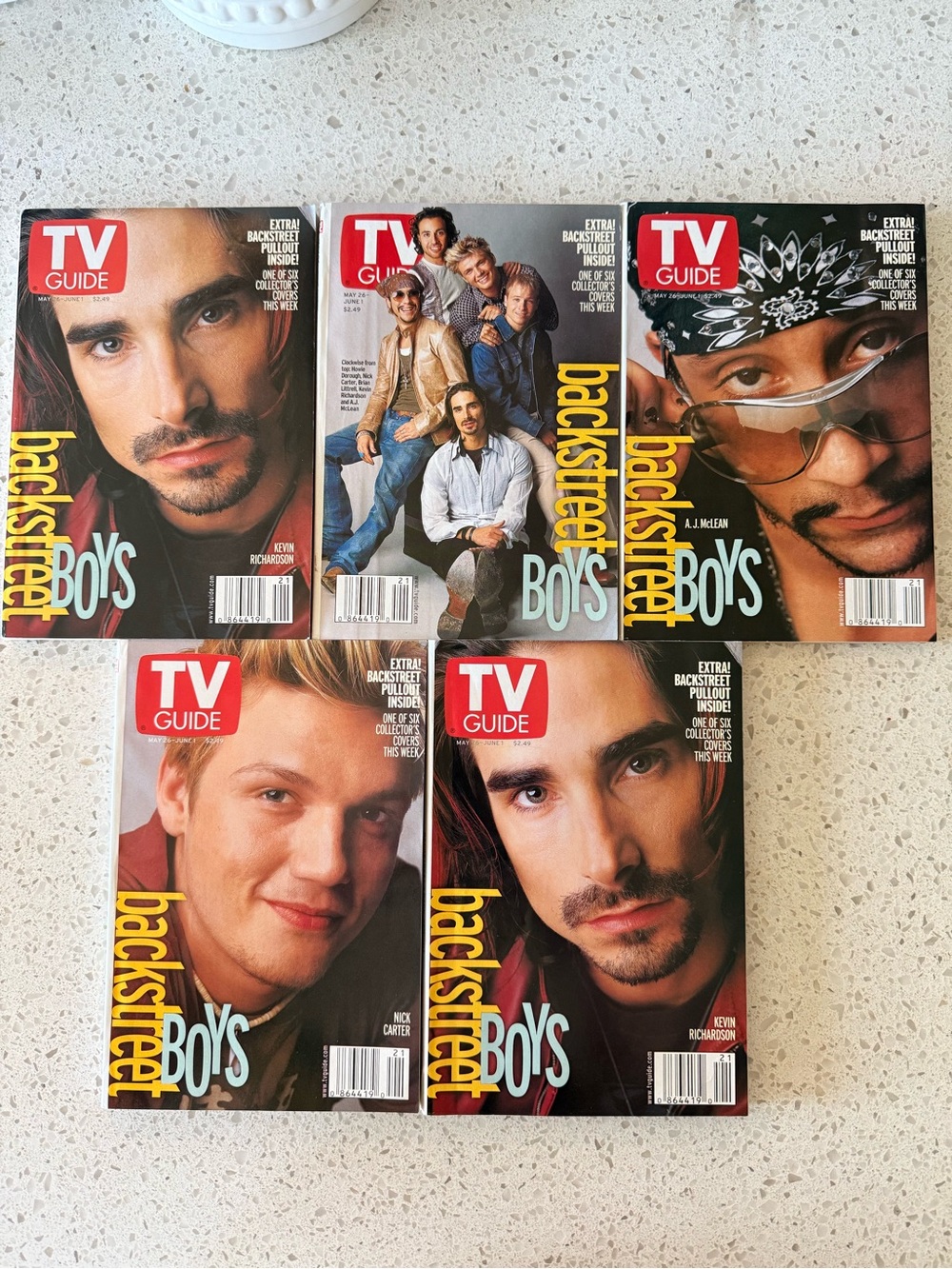 Backstreet Boys Magazine Lot - and Music Sheet Books